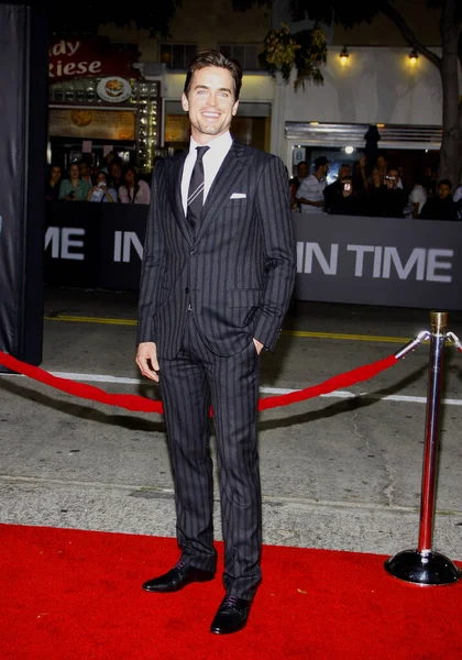 Matt Bomer Bei Der Premiere Von Time Los Angeles Oktober — Stockfoto