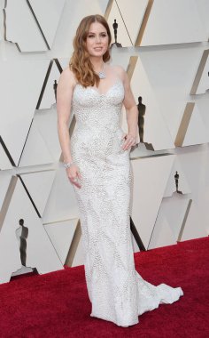 24 Şubat 2019 Hollywood ve Highland Los Angeles, ABD Amy Adams 91 yıllık Akademi Ödülleri'nde düzenlenen.