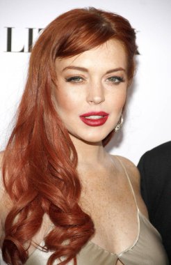 Lindsay Lohan at the Los Angeles premiere of 'Liz & Dick' held at the Beverly Hills Hotel in Beverly Hills, USA on November 20, 2012.