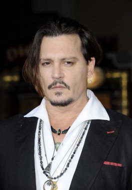 Johnny Depp at the Los Angeles premiere of 'The Danish Girl' held at the Westwood Village Theatre in Westwood, USA on November 21, 2015.