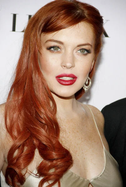Lindsay Lohan Los Angeles Premiere Liz Dick Held Beverly Hills — Stock Fotó