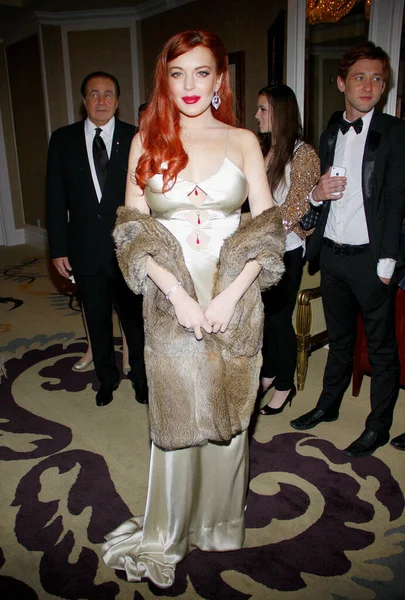 Lindsay Lohan at the Los Angeles premiere of 'Liz & Dick' held at the Beverly Hills Hotel in Beverly Hills, USA on November 20, 2012.