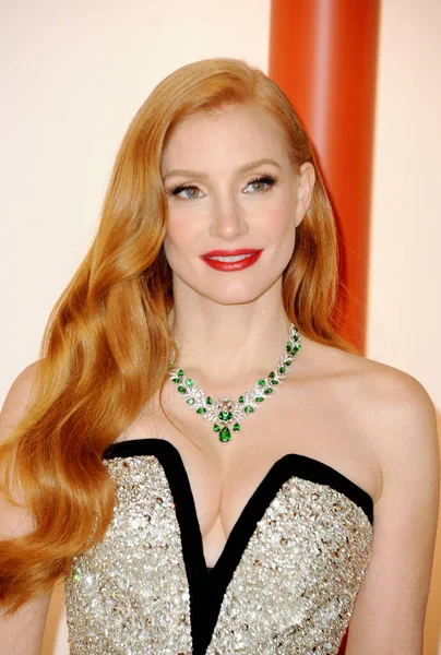 Jessica Chastain, 12 Mart 2023 'te ABD' nin Hollywood kentindeki Dolby Tiyatrosu 'nda düzenlenen 95..