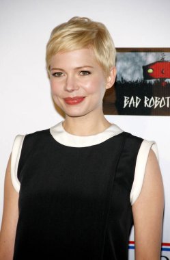 Michelle Williams, 23 Şubat 2012 'de ABD' nin Kaliforniya eyaletinin Bad Robot şehrinde düzenlenen 