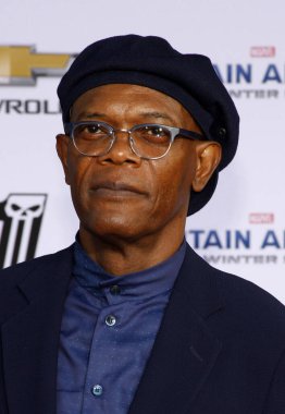 Samuel L. Jackson, 13 Mart 2014 'te ABD' nin Los Angeles şehrindeki El Capitan Tiyatrosu 'nda 