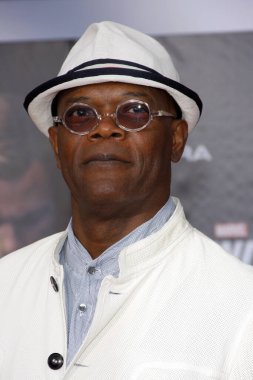 Samuel L. Jackson 11 Nisan 2012 'de ABD' nin Los Angeles şehrindeki El Capitan Tiyatrosu 'nda 