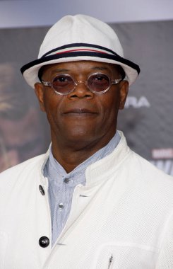 Samuel L. Jackson 11 Nisan 2012 'de ABD' nin Los Angeles şehrindeki El Capitan Tiyatrosu 'nda 