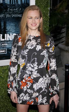 Mireille Enos, 26 Mart 2012 'de ABD' nin Hollywood kentindeki ArcLight Sineması 'nda Los Angeles 2.