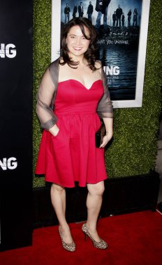 Annie Corley, 26 Mart 2012 'de Hollywood, ABD' deki ArcLight Sineması 'nda düzenlenen' The Killing 'Los Angeles 2.