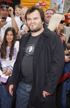 Jack Black, 22 Mayıs 2011 'de ABD' nin Hollywood şehrindeki Grauman 'ın Çin Tiyatrosu' nda düzenlenen 'Kung Fu Panda 2' nin Los Angeles galasında.