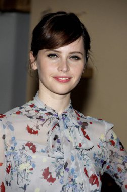 Felicity Jones, 2015 Sanat Yönetmenleri Birliği Üretim Tasarım Ödülleri 'nde 31 Ocak 2015' te Beverly Hills, ABD 'deki Beverly Hilton Oteli' nde düzenlendi..