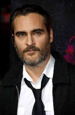 Joaquin Phoenix, 10 Aralık 2014 tarihinde ABD 'nin Hollywood kentindeki TCL Çin Tiyatrosu' nda düzenlenen 'Inherent Vice' filminin dünya prömiyerinde.