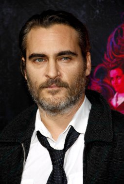 Joaquin Phoenix, 10 Aralık 2014 tarihinde ABD 'nin Hollywood kentindeki TCL Çin Tiyatrosu' nda düzenlenen 'Inherent Vice' filminin dünya prömiyerinde.