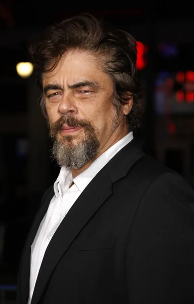 Benicio Del Toro Wereldpremière Van Inherent Vice Het Tcl Chinese — Stockfoto