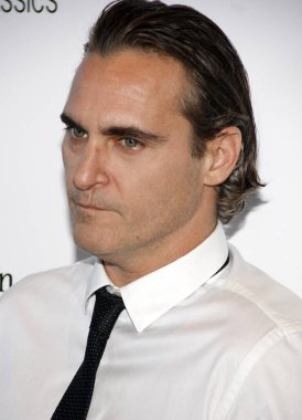 Joaquin Phoenix, 9 Temmuz 2015 'te ABD' nin Beverly Hills kentindeki WGA Tiyatrosu 'nda düzenlenen' Irrational Man 'in dünya prömiyerinde.