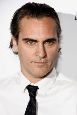 Joaquin Phoenix, 9 Temmuz 2015 'te ABD' nin Beverly Hills kentindeki WGA Tiyatrosu 'nda düzenlenen' Irrational Man 'in dünya prömiyerinde.
