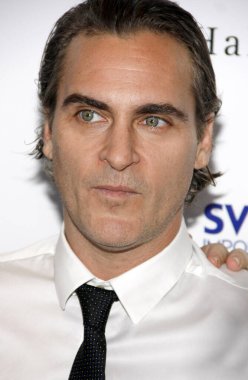 Joaquin Phoenix, 9 Temmuz 2015 'te ABD' nin Beverly Hills kentindeki WGA Tiyatrosu 'nda düzenlenen' Irrational Man 'in dünya prömiyerinde.