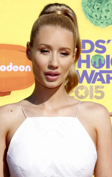 IIggy Azalea, 28 Mart 2015 tarihinde Inglewood, ABD 'de düzenlenen 2015 Nickelodeon Çocuk Seçimi Ödülleri' nde.