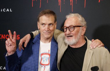 Bill Moseley ve Robert Englund 30 Haziran 2023 'te ABD' nin Hollywood kentindeki Harmony Gold Theater 'da düzenlenen' Natty Knocks 'un Los Angeles galasında.