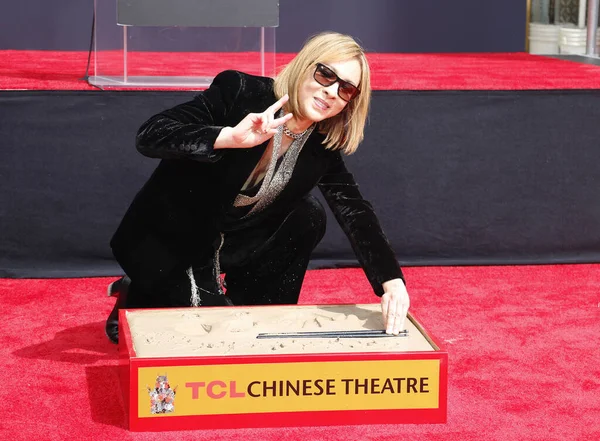 Yoshiki Yoshiki Hand Footprint Cement Ceremony Held Tcl Chinese Theatre — Stock Photo, Image