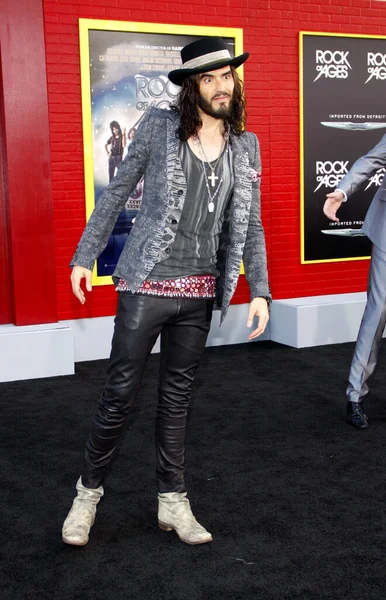 Russell Brand Première Rock Ages Los Angeles Grauman Chinese Theatre — Photo