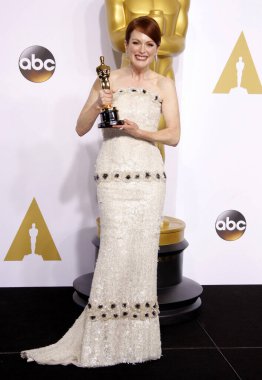 Julianne Moore, 22 Şubat 2015 tarihinde Los Angeles 'taki Loews Hollywood Oteli' nde düzenlenen 87.. 