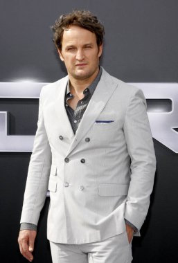 Jason Clarke, ABD 'nin Hollywood kentindeki Dolby Tiyatrosu' nda 28 Haziran 2015 'te düzenlenen Terminatör Genisys' in Los Angeles galasında. 