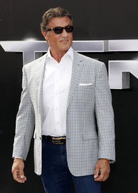 Sylvester Stallone at the Los Angeles premiere of 'Terminator Genisys' held at the Dolby Theatre in Hollywood, USA on June 28, 2015.  