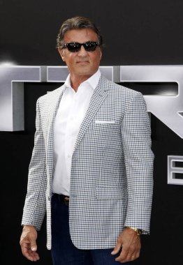 Sylvester Stallone at the Los Angeles premiere of 'Terminator Genisys' held at the Dolby Theatre in Hollywood, USA on June 28, 2015.  