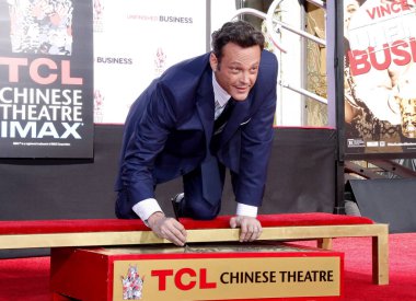 Vince Vaughn, Los Angeles 'taki TCL Çin Thetare' de düzenlenen Vince Vaughn El Ayak İzleri 'ne katılıyor. 4 Mart 2015. 