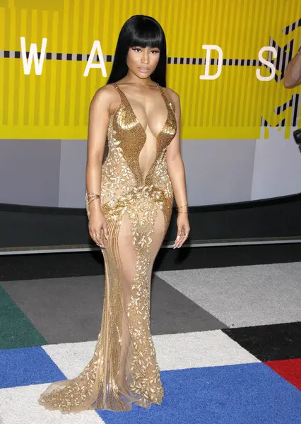 Nicki Minaj 2015 Mtv Video Music Awards Celebrado Microsoft Theatre —  Fotos de Stock