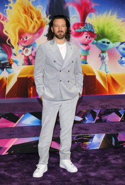 JC Chasez, 15 Kasım 2023 'te ABD' nin Hollywood kentindeki TCL Çin Tiyatrosu 'nda düzenlenen' Troll Grubu 'nun Los Angeles galasında.