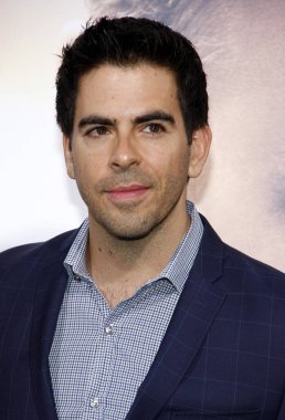 Eli Roth, 16 Nisan 2015 Perşembe günü Los Angeles 'taki TCL Çin Tiyatrosu IMAX' te düzenlenen 'Su Kahini' nin Los Angeles galasında.  