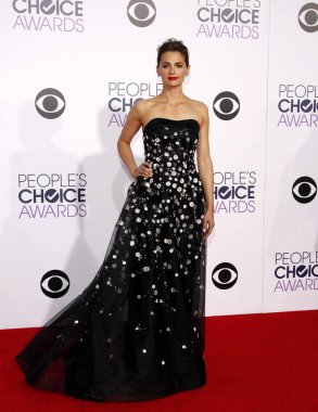 Stana Katiç, 7 Ocak 2015 Salı günü Los Angeles 'taki Nokia L.A. Canlı Tiyatrosu' nda düzenlenen 41..  