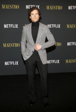 Matt Bomer, Netflix 'in' Maestro 'sunun özel gösteriminde 12 Aralık 2023' te Los Angeles, ABD 'deki Akademi Film Müzesi' nde gerçekleştirildi..