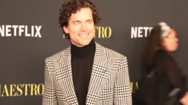 Matt Bomer, Netflix 'in' Maestro 'sunun özel gösteriminde 12 Aralık 2023' te Los Angeles, ABD 'deki Akademi Film Müzesi' nde gerçekleştirildi..