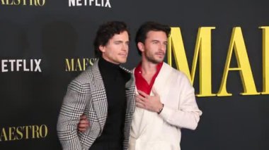Matt Bomer ve Jonathan Bailey, 12 Aralık 2023 'te ABD' nin Los Angeles kentindeki Akademi Sinema Müzesi 'nde düzenlenen Netflix' in 'Maestro' sunun özel gösteriminde.
