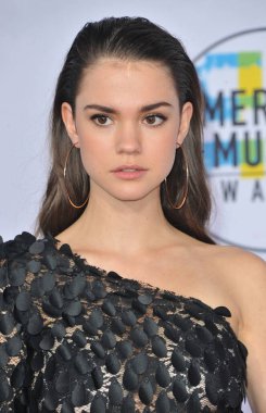Maia Mitchell, Los Angeles, ABD 'deki Microsoft Tiyatrosu' nda 19 Kasım 2017 'de düzenlenen 2017 Amerikan Müzik Ödülleri' nde.