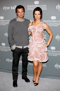 Kate Beckinsale ve Len Wiseman, 13 Eylül 2008 'de ABD' nin Santa Monica kentindeki Hangar 8 'de düzenlenen 4..