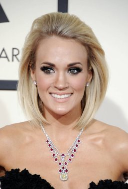 Carrie Underwood, 15 Şubat 2016 'da ABD' nin Los Angeles kentindeki Staples Center 'da düzenlenen 58..