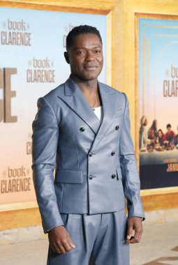 David Oyelowo, 5 Ocak 2024 'te ABD' nin Los Angeles kentindeki Akademi Film Müzesi 'nde düzenlenen Clarence Kitabı' nın galasında.