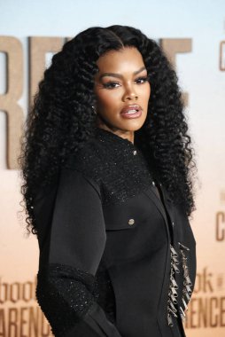 Teyana Taylor, 5 Ocak 2024 'te ABD' nin Los Angeles kentindeki Akademi Sinema Müzesi 'nde düzenlenen Clarence Kitabı' nın galasında.