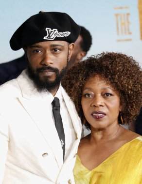 LaKeith Stanfield ve Alfre Woodard, 5 Ocak 2024 tarihinde Los Angeles, ABD 'deki Akademi Sinema Müzesi' nde Clarence 'ın Kitabı' nın galasında yer aldı..