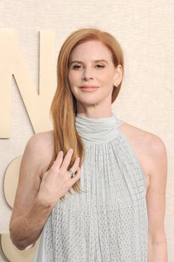 Sarah Rafferty, Beverly Hills, ABD 'deki Beverly Hilton Oteli' nde 7 Ocak 2024 'te düzenlenen 81..