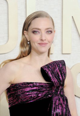 Amanda Seyfried, Beverly Hills, ABD 'deki Beverly Hilton Oteli' nde 7 Ocak 2024 'te düzenlenen 81..