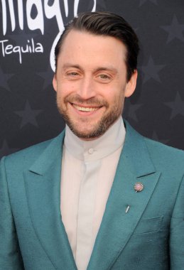 Kieran Culkin, 14 Ocak 2024 'te ABD' nin Santa Monica kentindeki Barker Hangarında düzenlenen 29. Yıllık Eleştirmenler Seçimi Ödülleri 'nde.