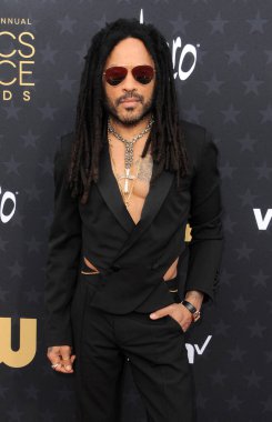 Lenny Kravitz, 14 Ocak 2024 'te ABD' nin Santa Monica kentindeki Barker Hangarında düzenlenen 29..