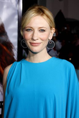 Cate Blanchett, 1 Ekim 2007 'de ABD' nin Universal City kentindeki Gibson Amfitiyatrosunda düzenlenen 'Altın Çağ' ın Los Angeles galasında.