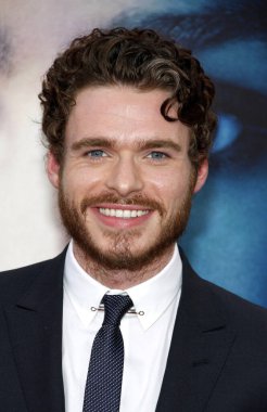 Richard Madden, 18 Mart 2013 'te ABD' nin Los Angeles kentindeki TCL Çin Tiyatrosu 'nda düzenlenen Game of Thrones' un üçüncü sezon galasında.