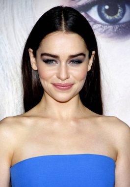 Emilia Clarke, 18 Mart 2013 'te ABD' nin Los Angeles kentindeki TCL Çin Tiyatrosu 'nda düzenlenen Game of Thrones' un üçüncü sezon galasında.